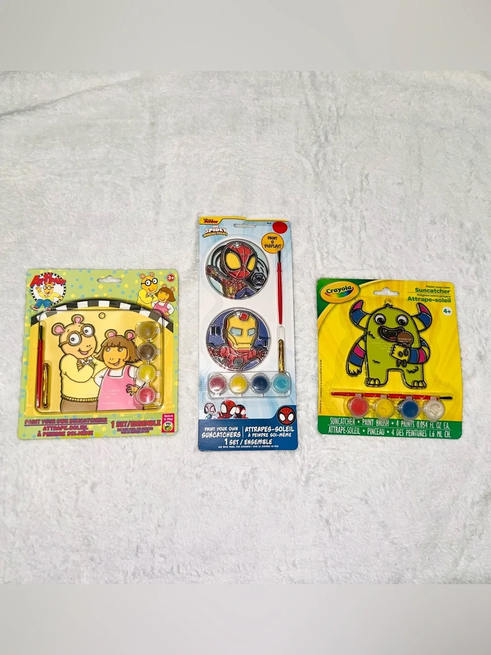 New 3pc Paint Your Own Suncatchers